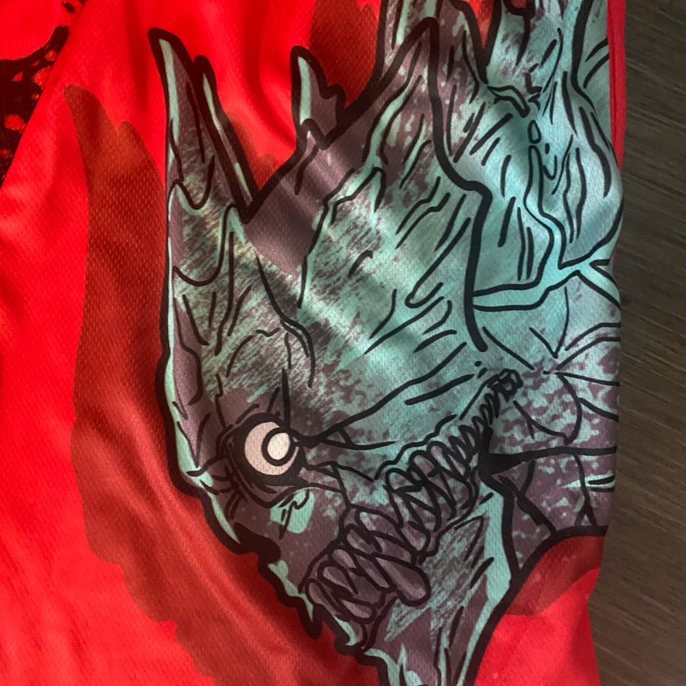 NWT Fight Shorts - Anime Ape New Monster Shonen Kaiju No. 8 - Picture 5 of 5